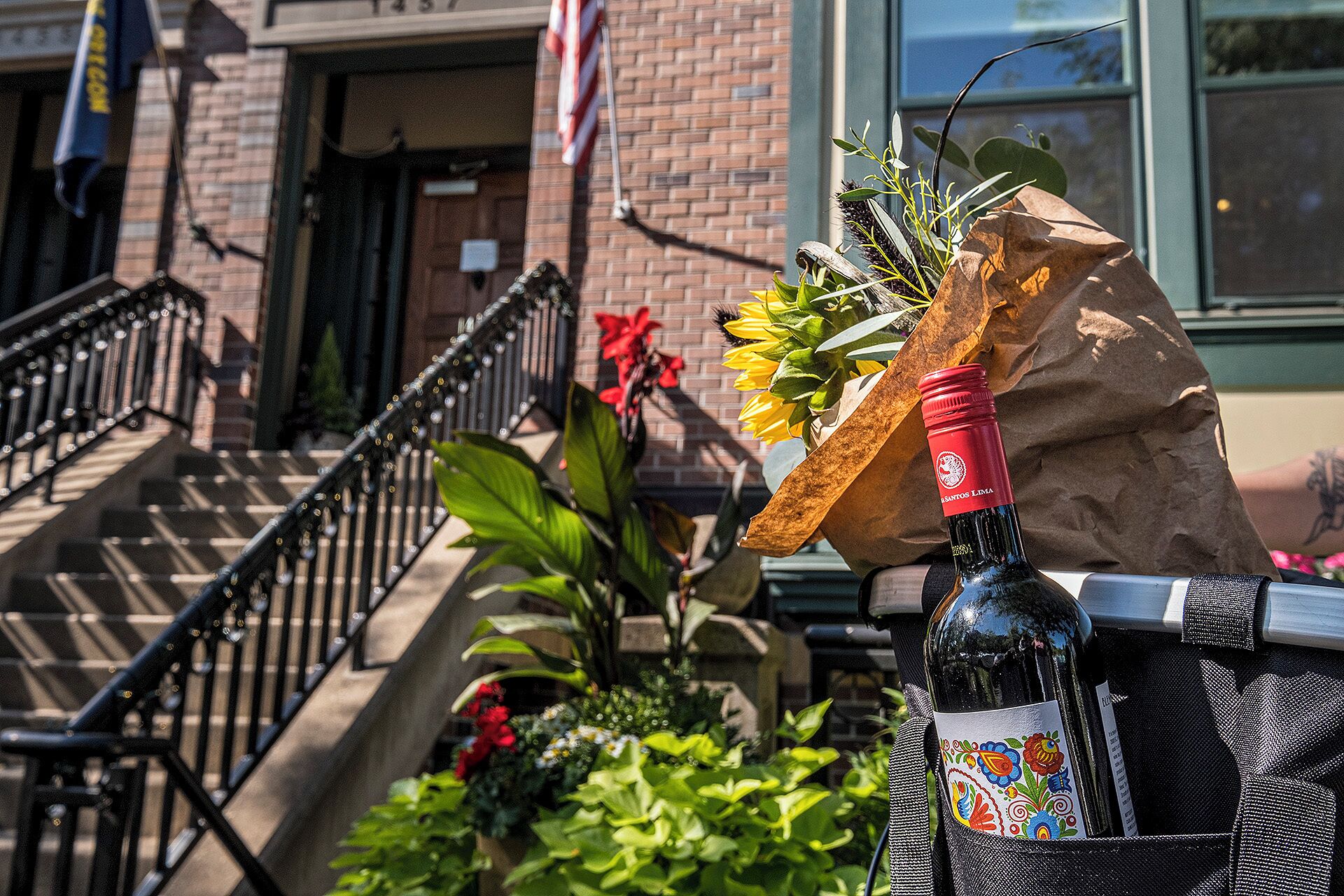 Fachada da propriedade