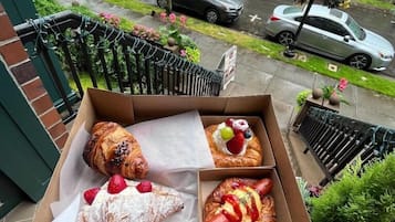 Petit déjeuner continental compris tous les jours