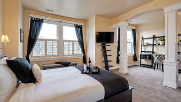 單人房, 1 張加大雙人床 | 低過敏寢具、羽絨被、舒適加層、獨特裝潢