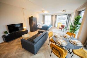 Apartment | Iron/ironing board - Alphabet Studio Apartments Including City View (Hilversum)