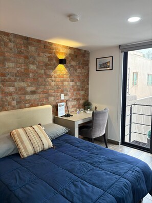 Premium bedding, in-room safe, desk, laptop workspace - R05 Habitación Equipada STV WIFI Parking (Atizapan de Zaragoza)