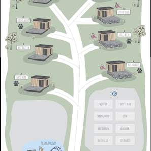 1 bedroom, desk, soundproofing, iron/ironing board - The Spring Wood Lake District Woodland Cabin (Windermere)