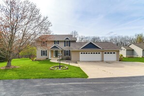 Exterior - Rock Island Home w/ Private Yard & Fire Pit Table! (Rock Island)