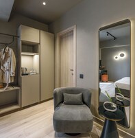 标准双床房, 2 张单人床 | 埃及棉床单、高档床上用品、记忆海绵床垫、客房内保险箱