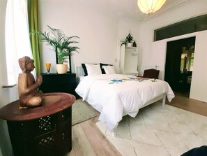 1 chambre, fer et planche à repasser, Wi-Fi, draps fournis