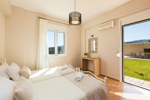 3 slaapkamers, een kluis op de kamer, een strijkplank/strijkijzer