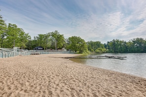 Nær stranden