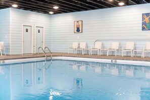 Indoor pool, a heated pool