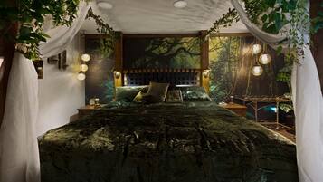 2 bedrooms, iron/ironing board, travel crib, WiFi