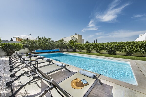 Piscine chauffée