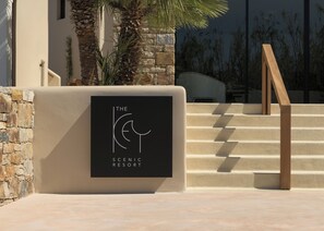 Entrée de l’hébergement