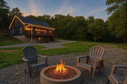 The Haven at Turkey Run • Hot Tub, Fire Pit, Games
