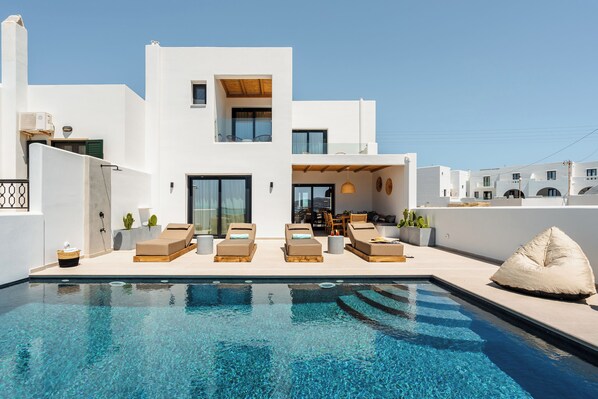 Luxury-Villa, 3 Schlafzimmer, eigener Pool, Meerblick | Eigener Pool