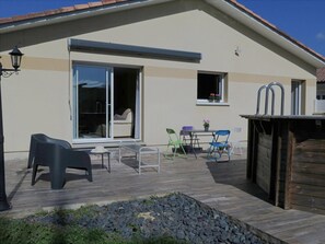 Terrace/patio - Le 1 Bis - MIOS - Gîte (MIOS)