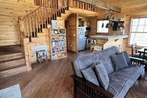 TV connectée, cheminée