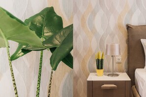 1 habitación, tabla de planchar con plancha, cuna de viaje y wifi 