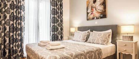 1 غرفة نوم ومكواة/لوح كي وسرير سفر وواي فاي