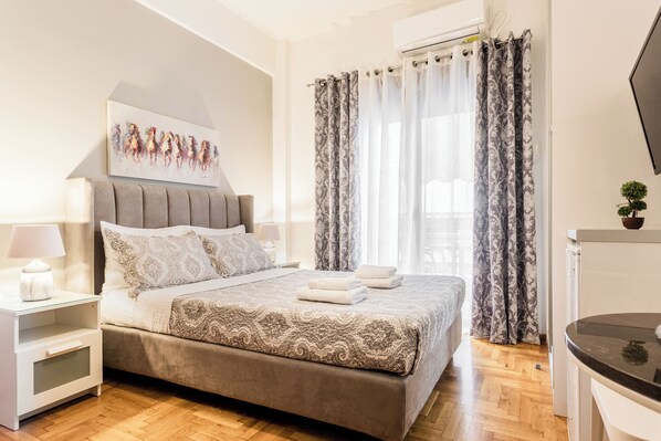 1 bedroom, iron/ironing board, travel cot, WiFi