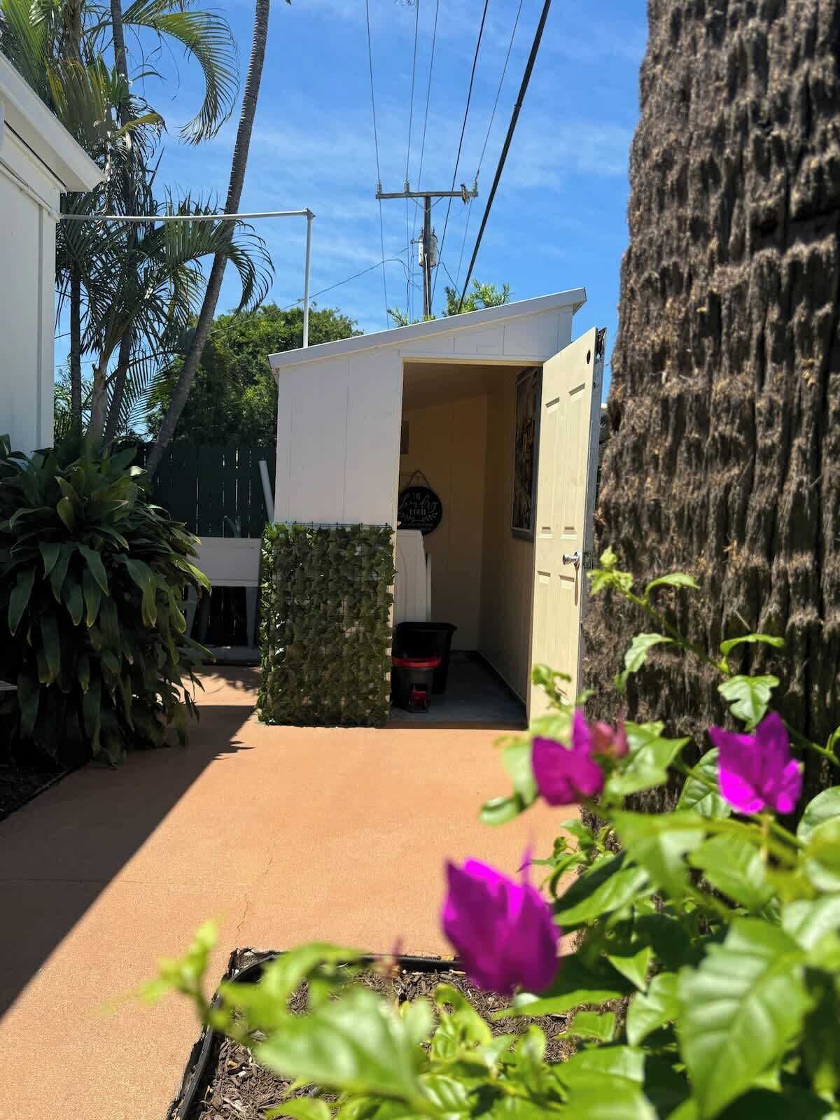 Enceinte de l’hébergement