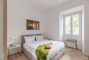 2 室のベッドルーム、WiFi、ベッドシーツ
