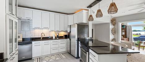 Exclusief appartement, niet-roken, uitzicht op oceaan | Privékeuken