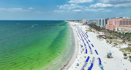 Ocean Front Beach in Clearwater 2BB 2BA