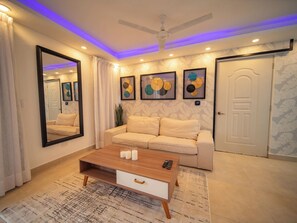 Apartment, 1 Bedroom, Balcony, Garden View | Living area - Garden Condos 5- Luxurious Apartment In Sosua Center! (Sosúa)