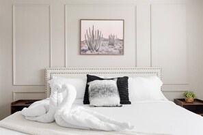 3 soverom, strykejern/-brett, reiseseng for barn og wi-fi (inkludert)