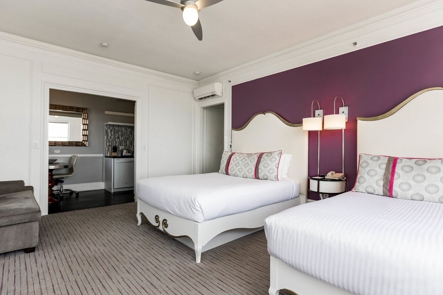 In-room safe, iron/ironing board, WiFi, bed sheets