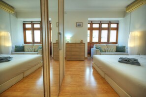 3 habitaciones, tabla de planchar con plancha y wifi gratis