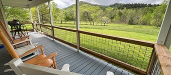 Secluded Acreage Surrounded by Mountain Views with Serene Creekside Sanctuary