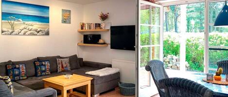 Televisie en een stereo