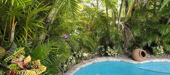Highland Palms Oasis Home, your own private house, a block from the beach