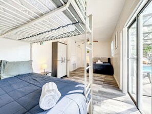 2 habitaciones y ropa de cama 