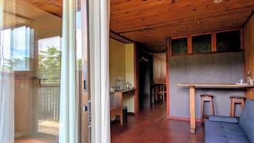 Estudio Deluxe, vistas a la montaña | Zona de estar