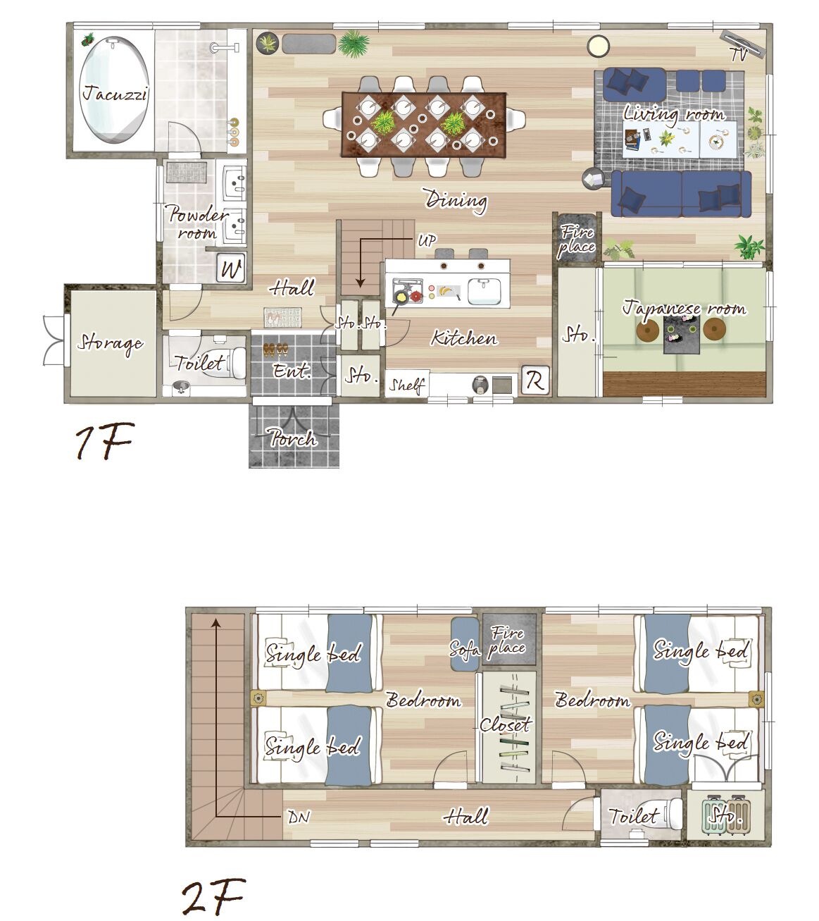 2 bedrooms, blackout curtains, iron/ironing board, free WiFi