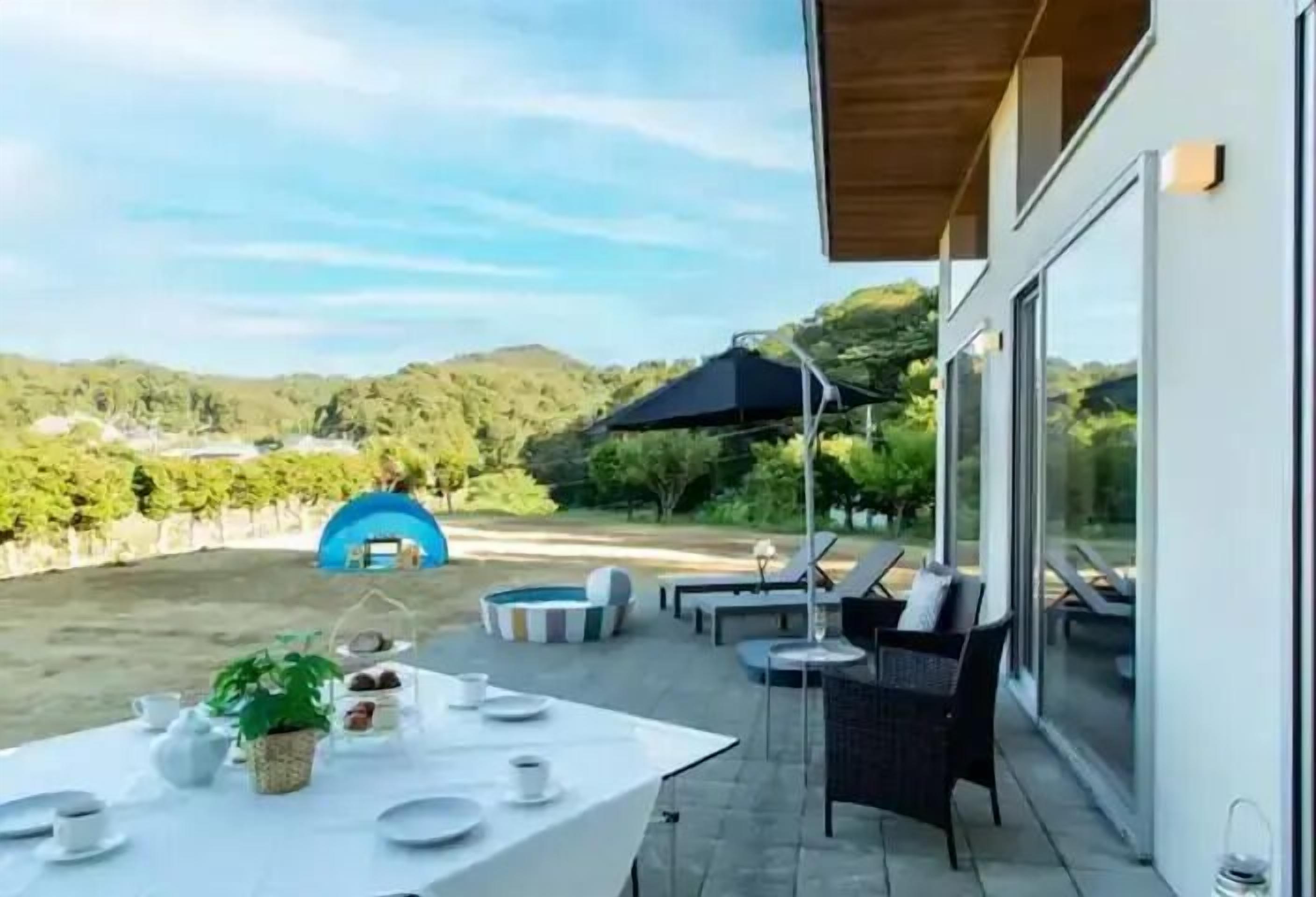 Aire de pique-nique/barbecue