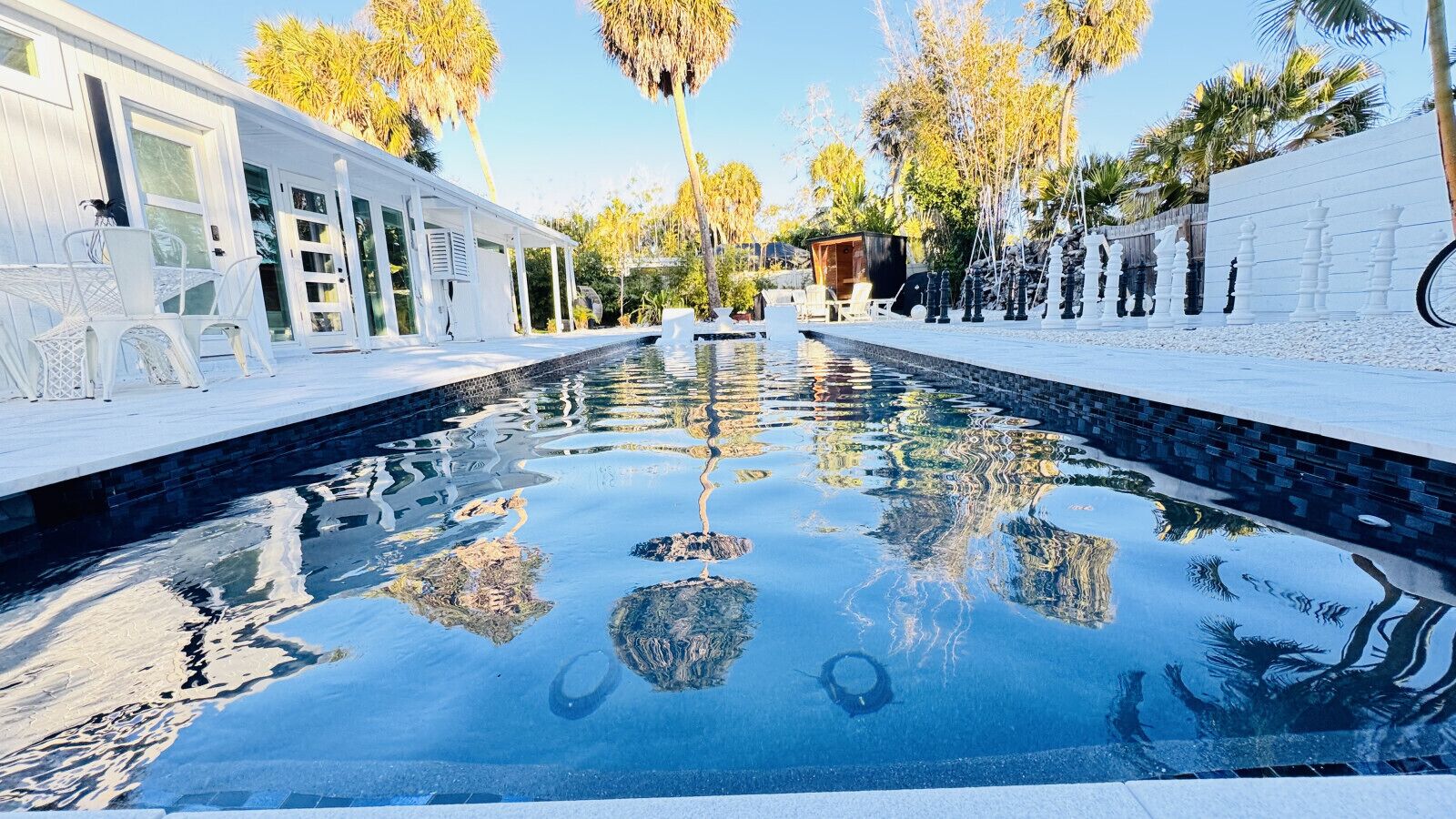Beheizter Pool
