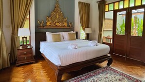Villa – comfort, 1 kingsize-seng, tekjøkken, bassengutsikt