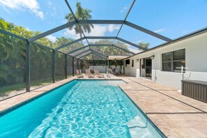 Piscine chauffée