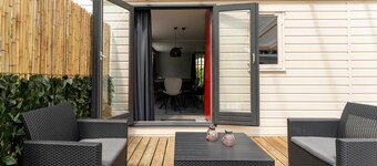 Cozy bungalow with spa close to the Efteling