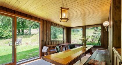 Ferienwohnung 'Am Rubach' mit gemeinsamer Terrasse, privatem Garten und WLAN