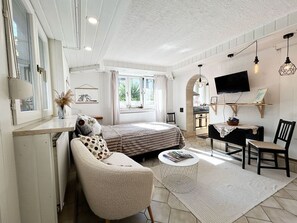 1 Schlafzimmer, kostenloses WLAN, Bettwäsche