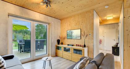 Ferienhaushälfte Feriendomizil für bis zu 6 Personen, mit Pool und Sauna