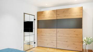 1 Schlafzimmer, Bügeleisen/Bügelbrett, kostenloses WLAN, Bettwäsche