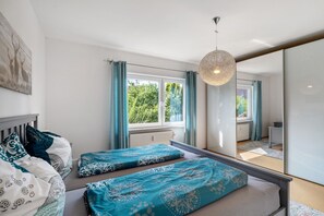 2 makuuhuonetta, ilmainen Wi-Fi, vuodevaatteet