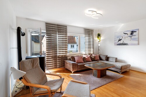 Appartement de vacances 'Am Storchennest' avec balcon et Wi-Fi