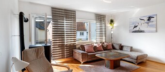 Holiday Apartment 'Am Storchennest' with Balcony and Wi-Fi