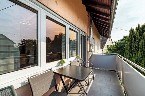 Appartement de vacances 'Am Storchennest' avec balcon et Wi-Fi