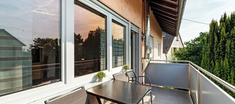 Holiday Apartment 'Am Storchennest' with Balcony and Wi-Fi